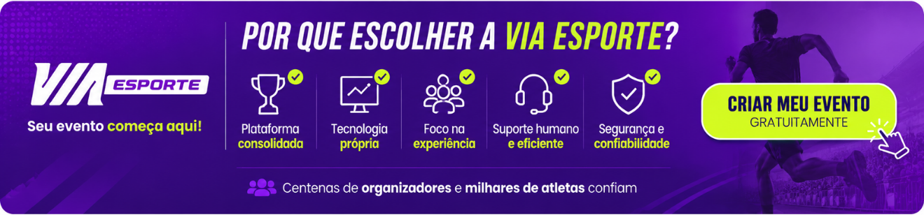 Conheça a Via Esporte para organizadores de eventos