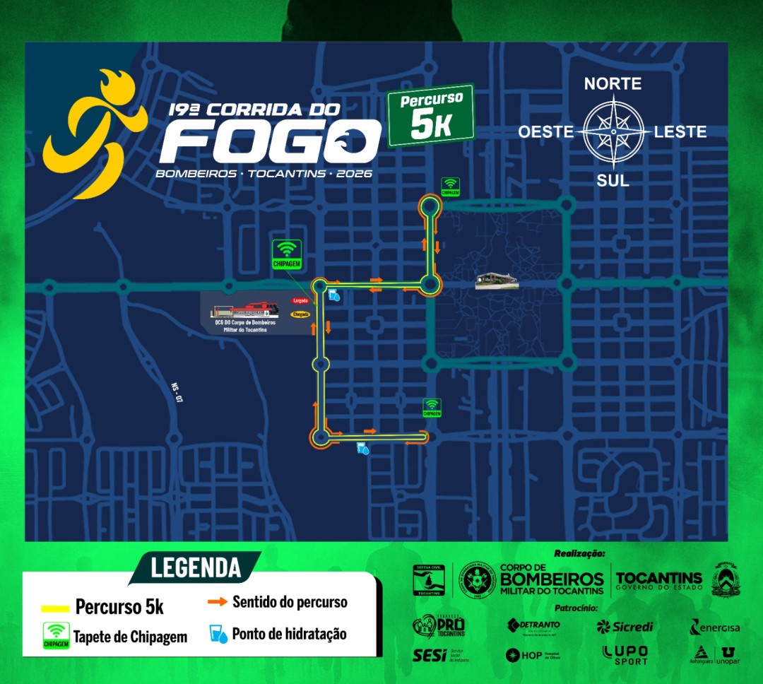 percurso 5km