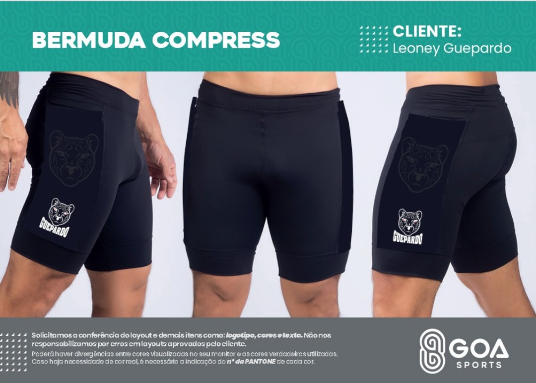 BERMUDA COMPRESS - MASCULINA