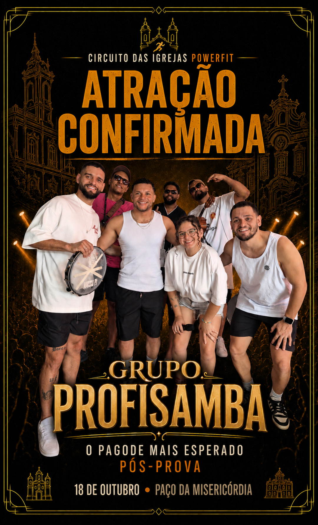 Pagode pós prova 