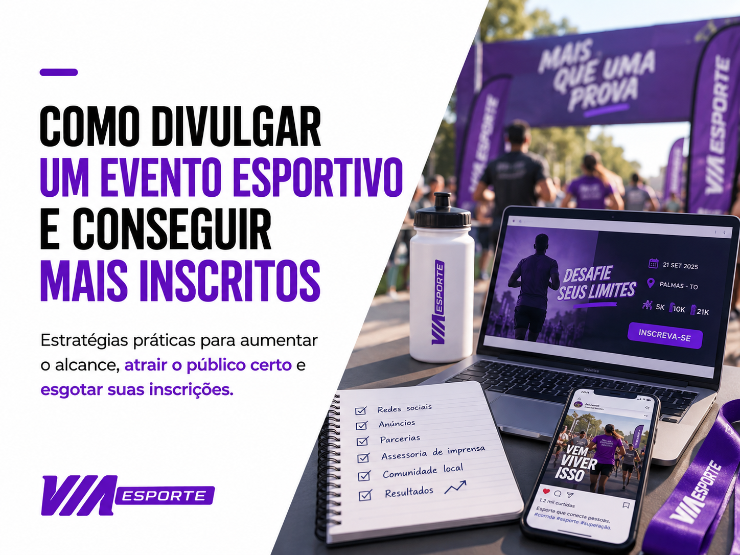 Capa do artigo Como divulgar um evento esportivo e conseguir mais inscritos