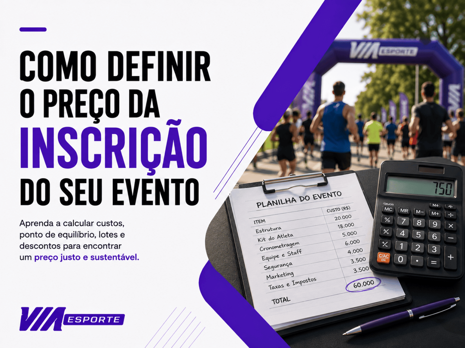 Capa do artigo Como definir o preço da inscrição do seu evento