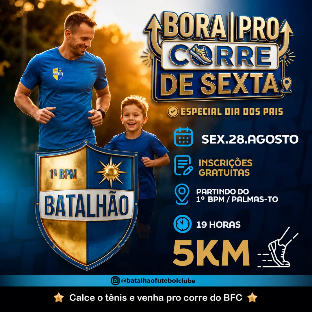 Banner do evento O CORRE DE SEXTA