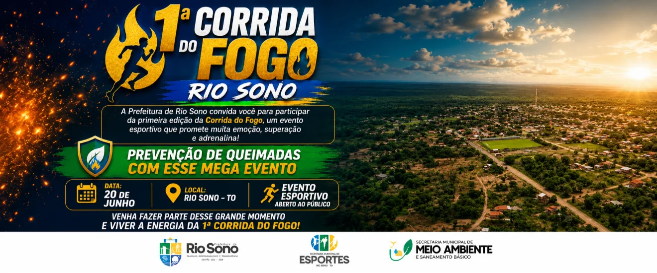 1º CORRIDA DO FOGO DE RIO SONO-TO