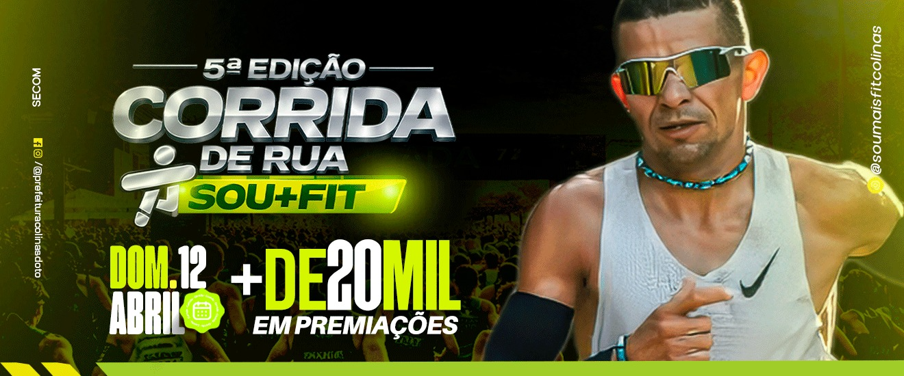 5ª CORRIDA DE RUA SOU+FIT