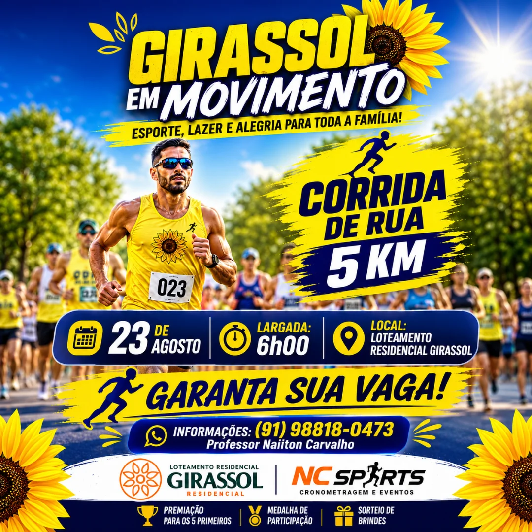 Banner do evento GIRASSOL EM MOVIMENTO