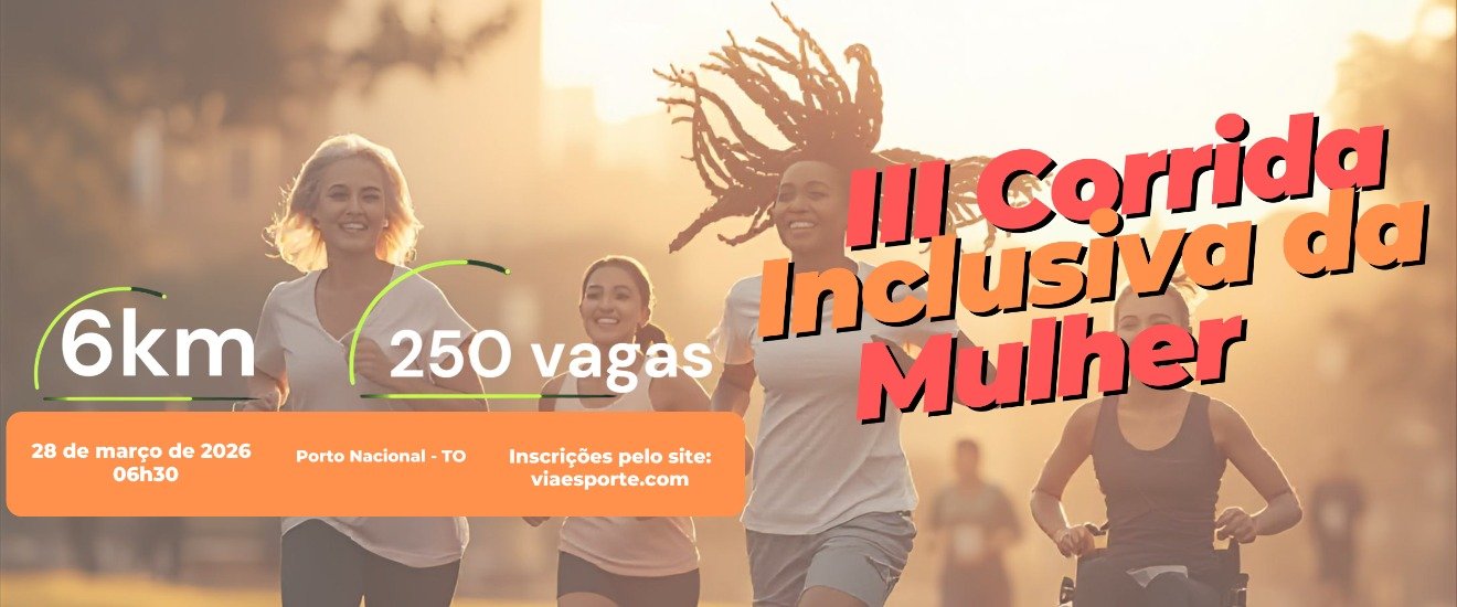 3° CORRIDA INCLUSIVA DA MULHER