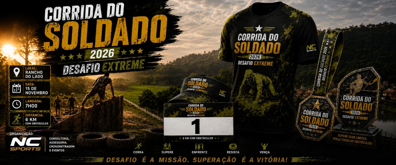 CORRIDA DO SOLDADO – DESAFIO EXTREME