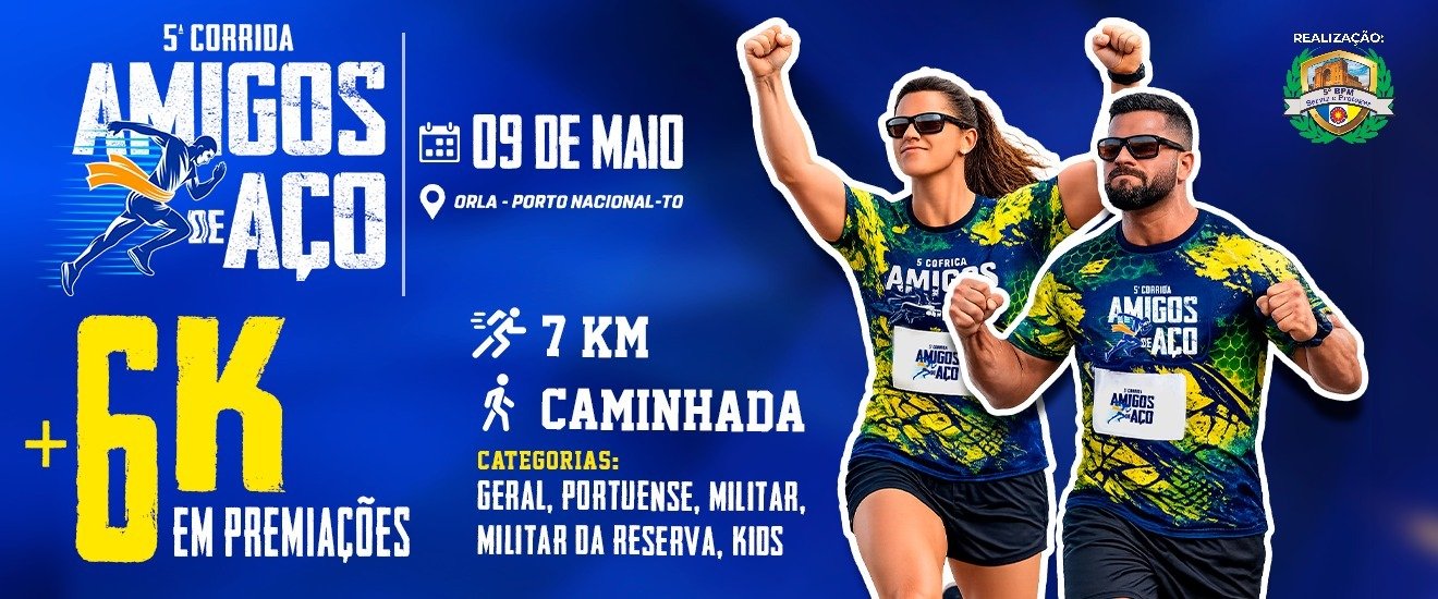 CORRIDA AMIGOS DE AÇO