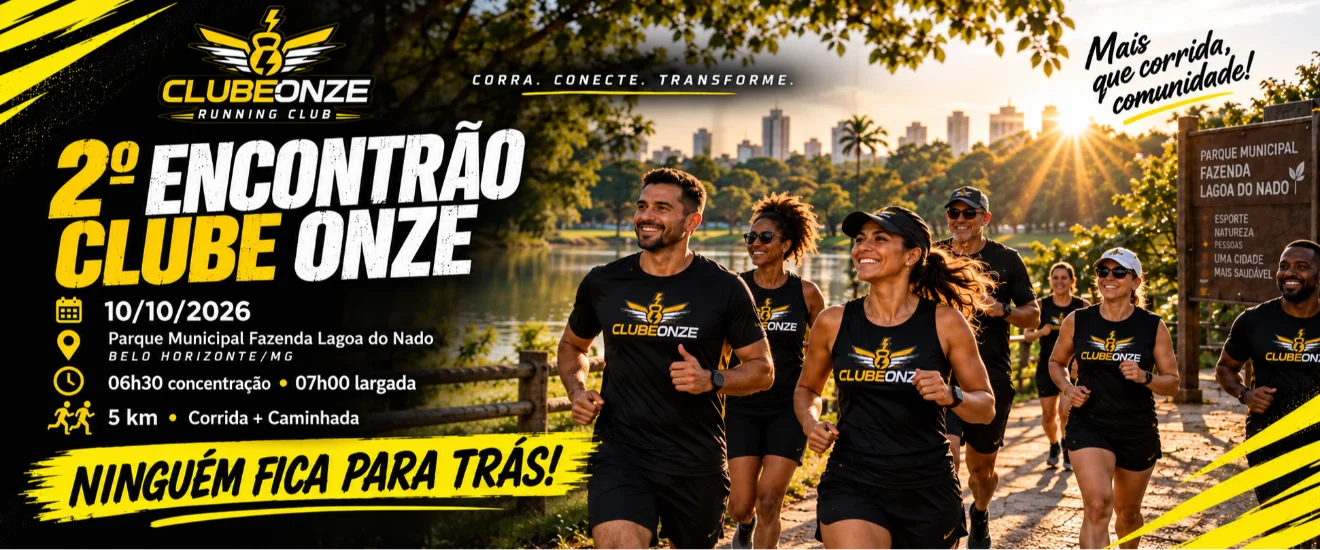 Banner do evento 2º ENCONTRÃO CLUBE ONZE