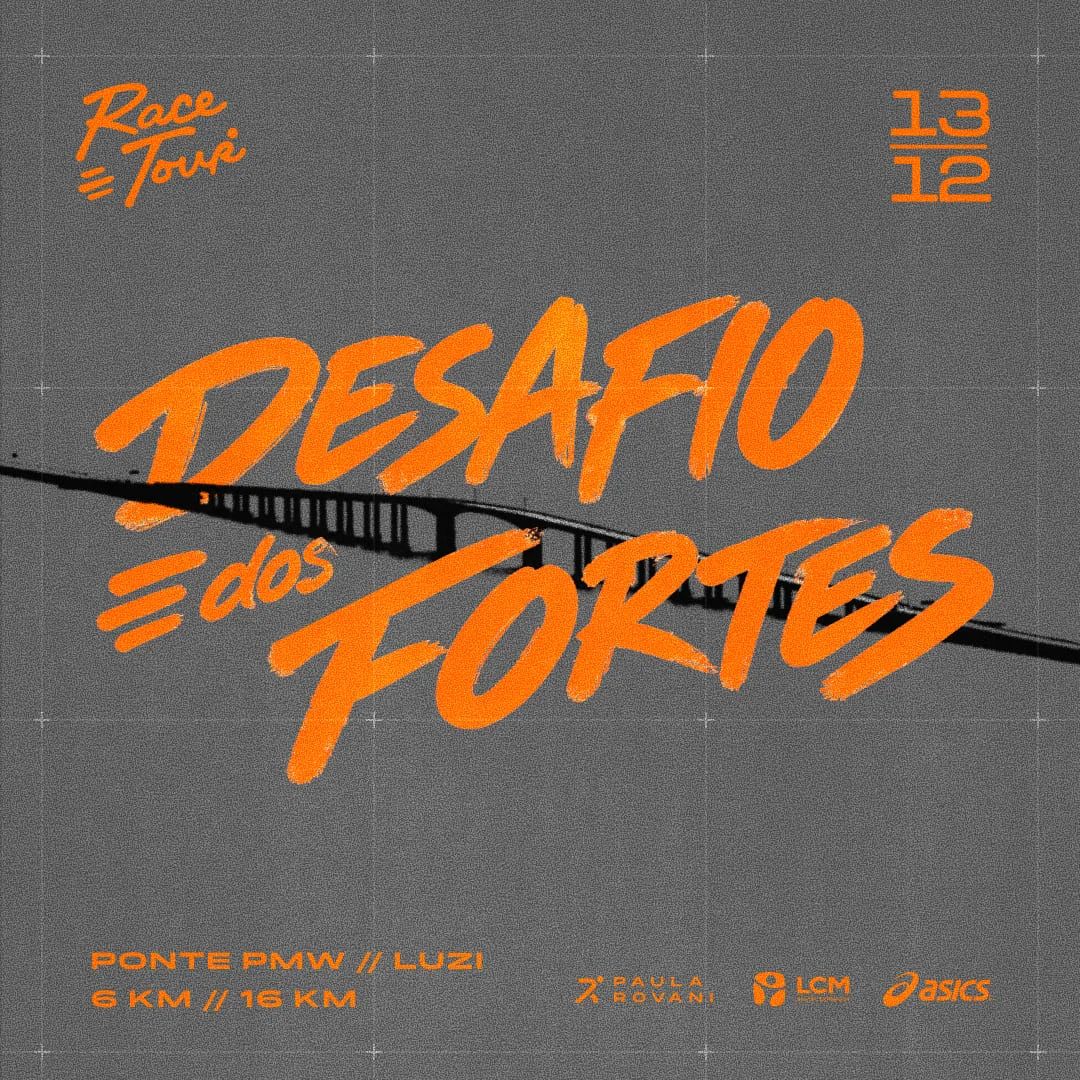 Banner do evento 10º DESAFIO DOS FORTES – 3ª ETAPA DO CIRCUITO RACE TOUR 2026