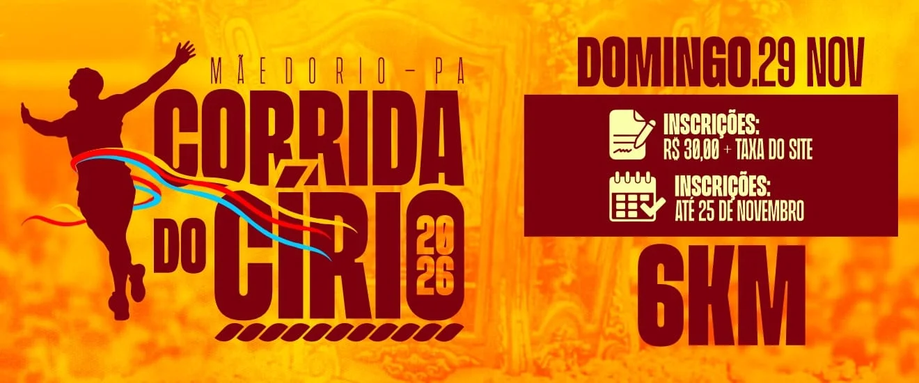 Banner do evento CORRIDA DO CÍRIO 2026