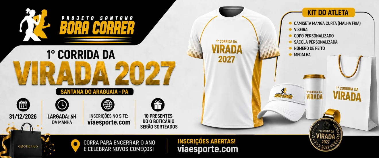 1º CORRIDA DA VIRADA DO PROJETO SANTANA BORA CORRER