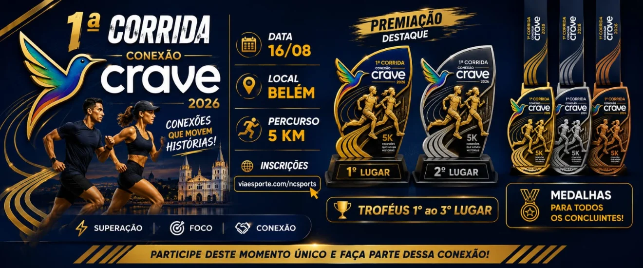 Banner I CORRIDA CONEXÃO CRAVE
