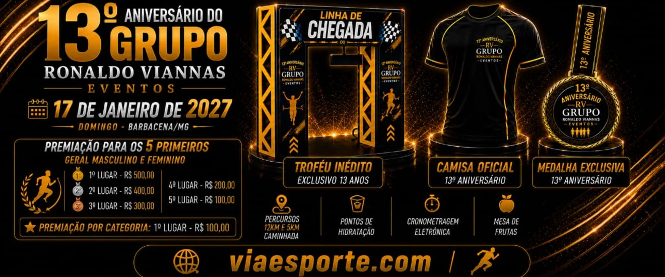 CORRIDA DOS 13 ANOS DO RONALDO VIANNAS EVENTOS