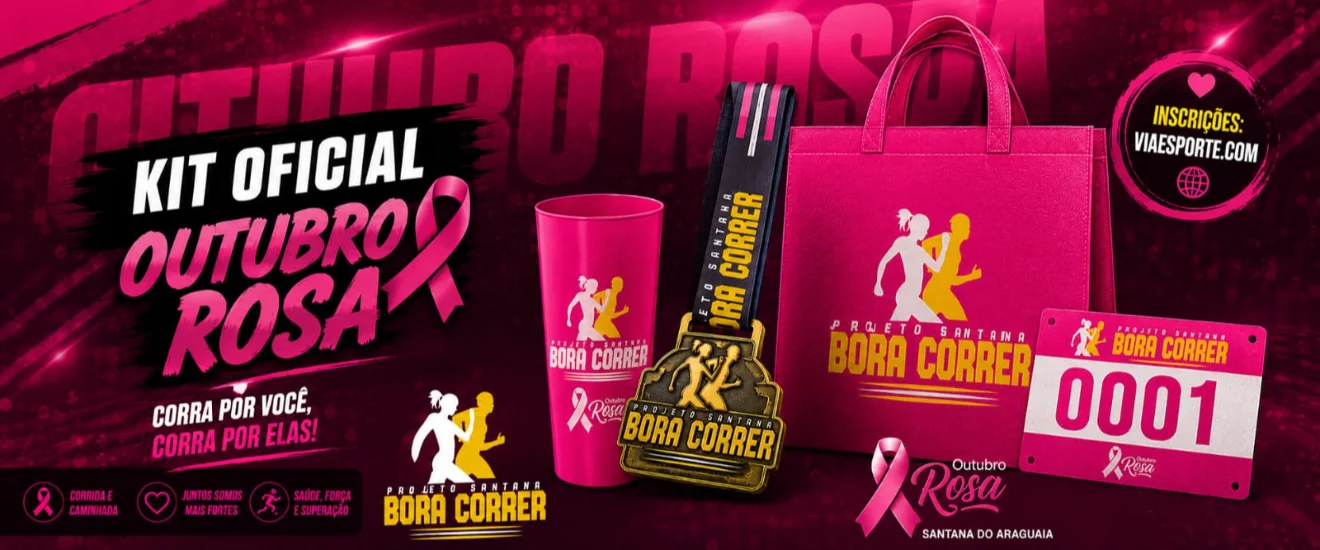 1º CORRIDA OUTUBRO ROSA DO PROJETO SANTANA BORA CORRER