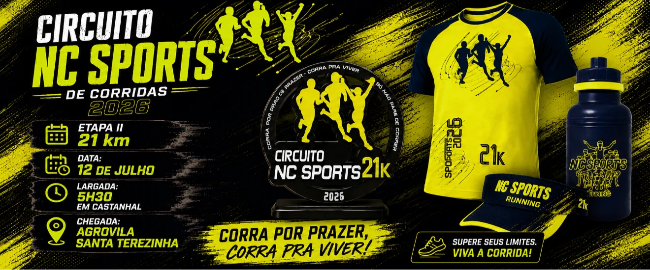CIRCUITO DE CORRIDAS NC SPORTS 2026 - ETAPA II