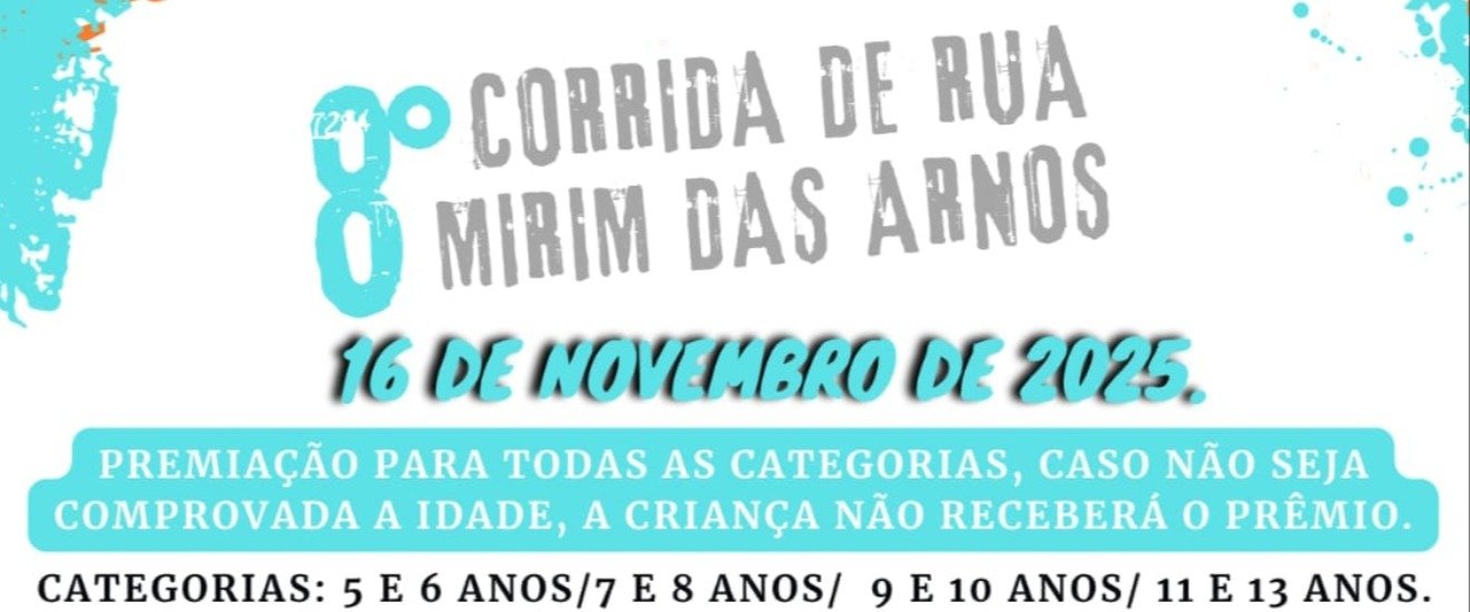 8ª CORRIDA DE RUA MIRIM DAS ARNOS