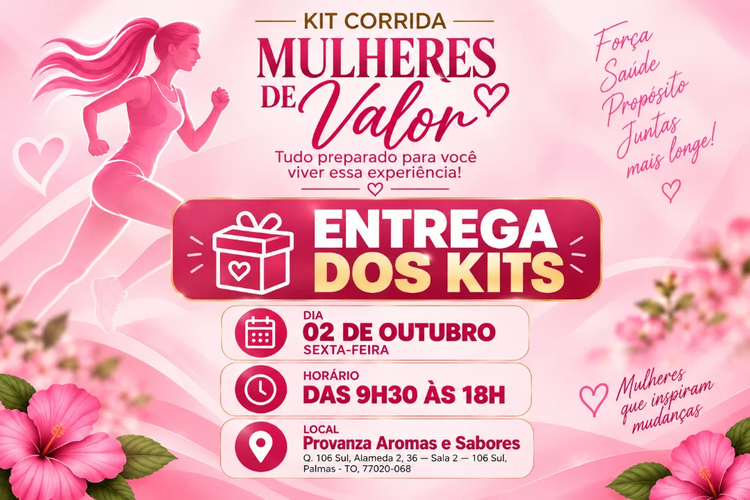 Imagem dos kits e da entrega