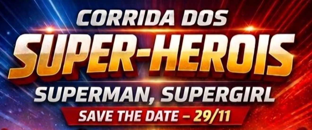 CORRIDA DOS SUPER HERÓI (SUPERMAN & SUPERGIRL)