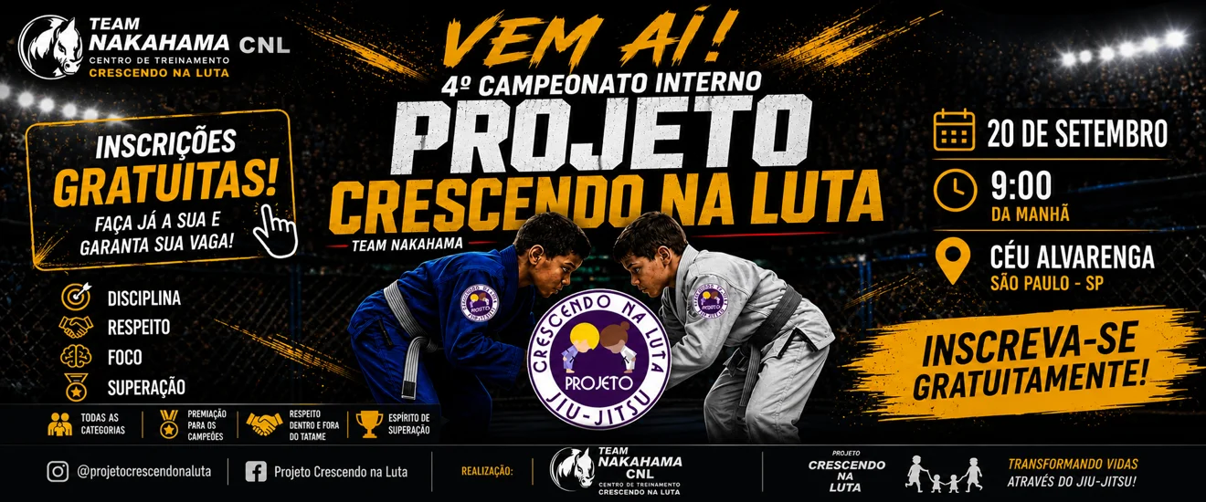 4º CAMPEONATO INTERNO PROJETO CRESCENDO NA LUTA
