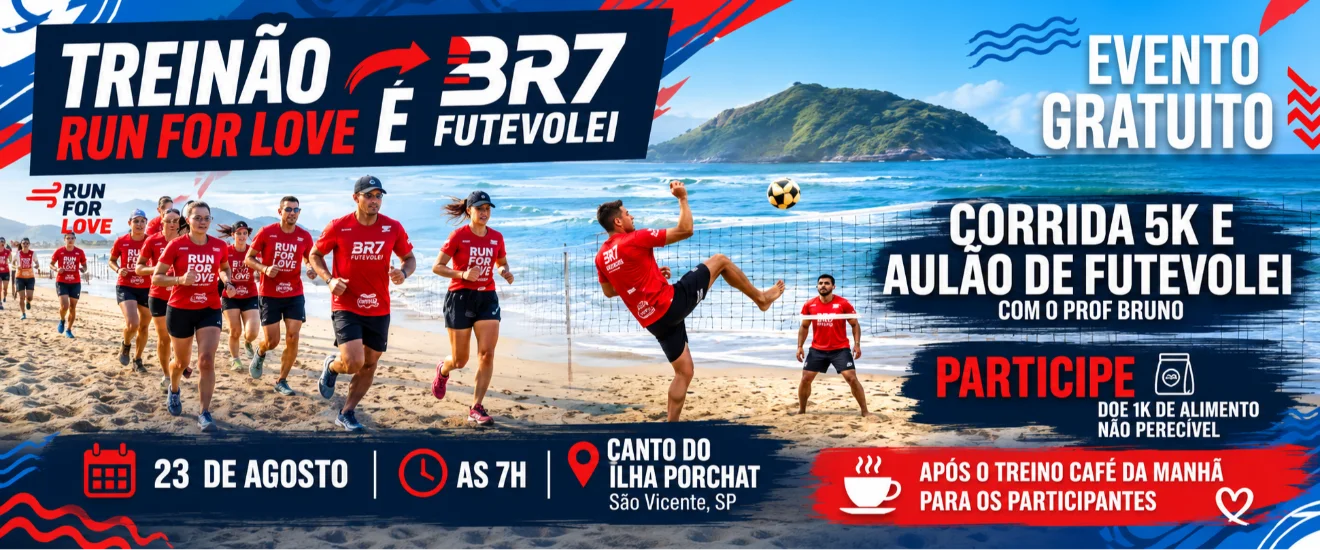 TREINO SOLIDÁRIO RUN FOR LOVE