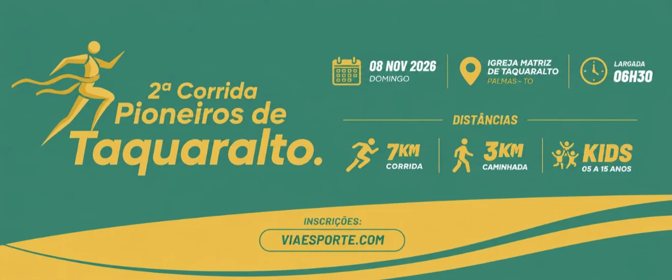2ª CORRIDA PIONEIROS DE TAQUARALTO