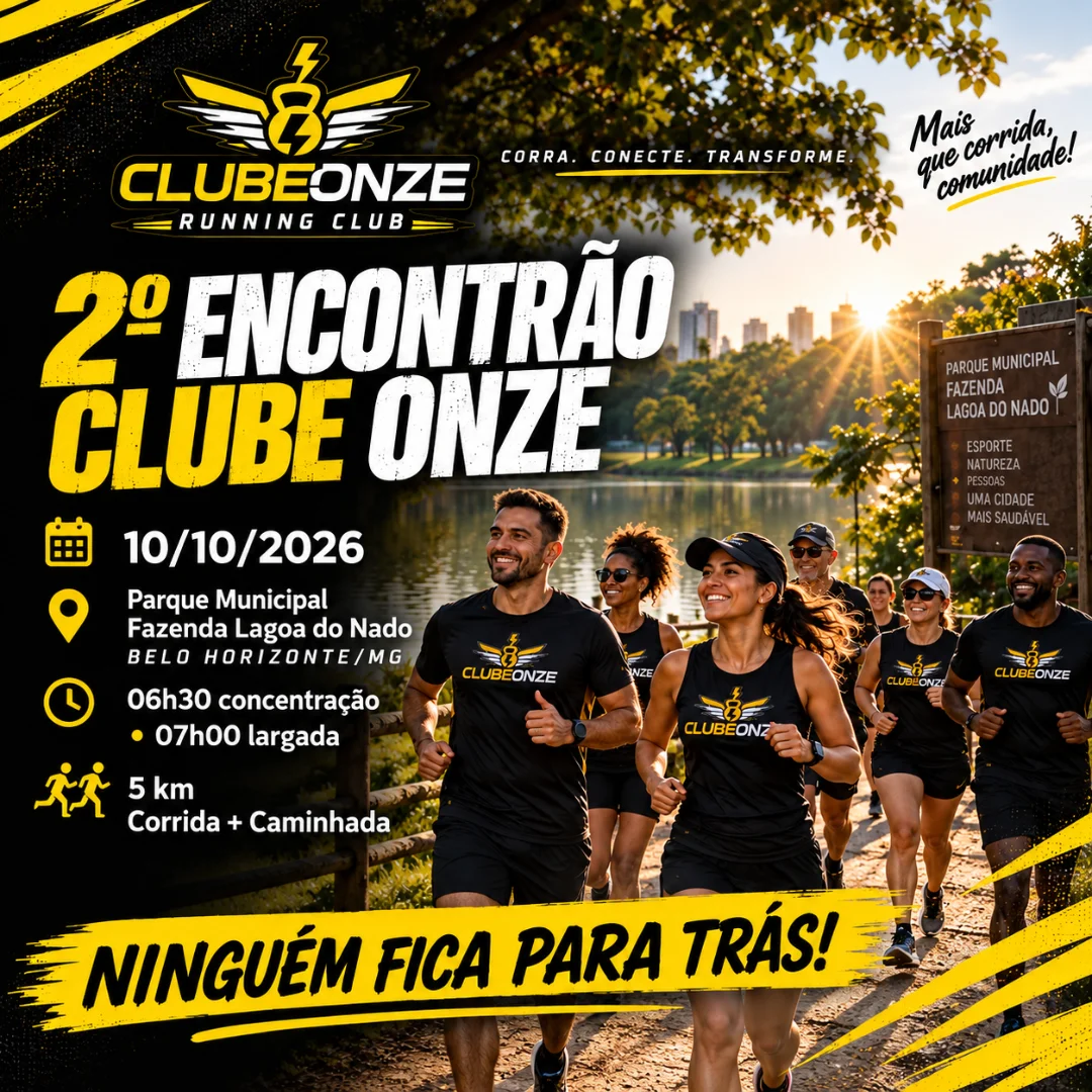 Banner do evento 2º ENCONTRÃO CLUBE ONZE